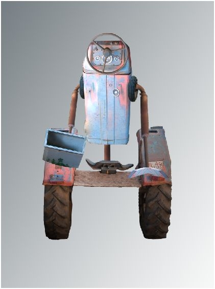 Creation of Mr. Rusty : Step 3